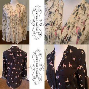 Anthro Maeve Bundle of 2 Tops in Size 4